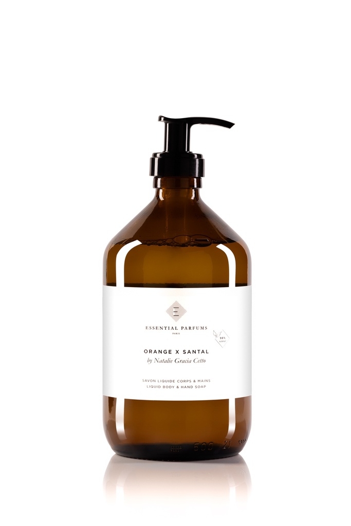 ORANGE X SANTAL - 500ML SAVON LIQUIDE - PCB 5